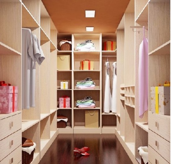 衣帽间装修效果图