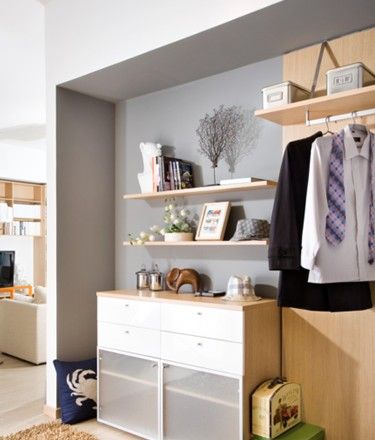 玄关改造8种风格各异的衣帽间