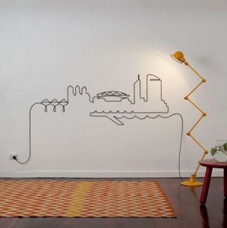 谁说电线必须藏在墙里？