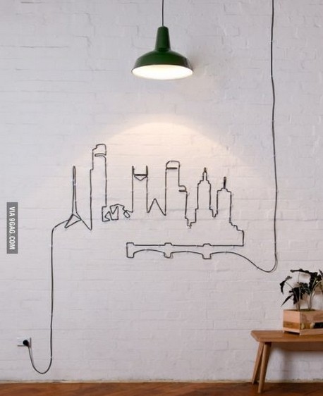 谁说电线必须藏在墙里？