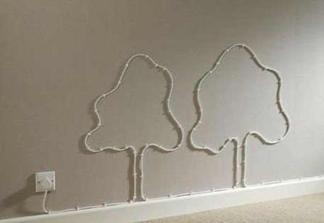 谁说电线必须藏在墙里？