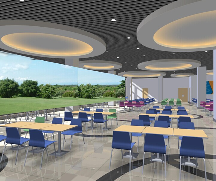 公用餐厅装修与众不同之案例赏析 公用餐厅装修与众不同之案例赏析