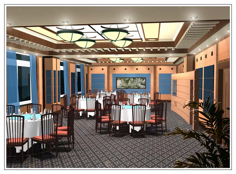 公用餐厅装修与众不同之案例赏析 公用餐厅装修与众不同之案例赏析