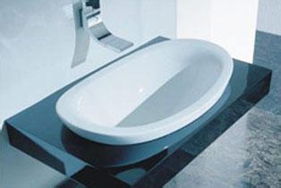 常用的台下盆或挂式面盆尺寸