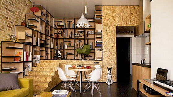 规整方形超小户型 12图让家变身篝火晚会