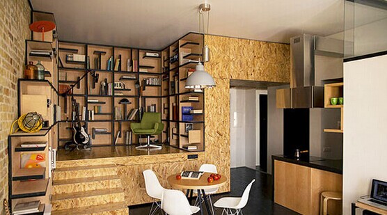 规整方形超小户型 12图让家变身篝火晚会