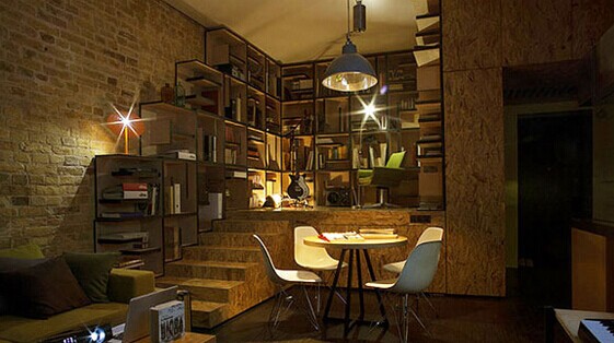 规整方形超小户型 12图让家变身篝火晚会