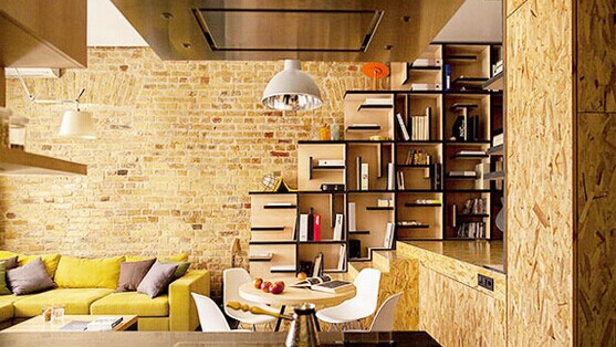 规整方形超小户型 12图让家变身篝火晚会