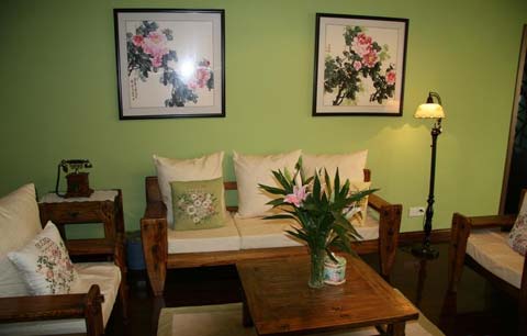 充满夏天的清凉绿色 13万装出绿色精致小家组