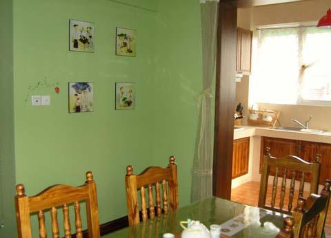 充满夏天的清凉绿色 13万装出绿色精致小家组