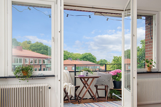 通透开放清新小屋 瑞典简约温馨公寓