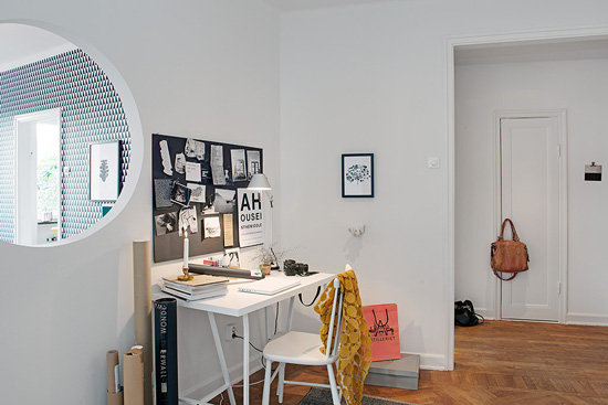 通透开放清新小屋 瑞典简约温馨公寓