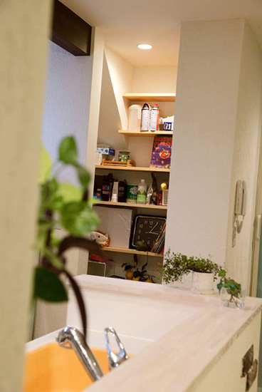 旧宅翻新 日本50平清新自然三口之家