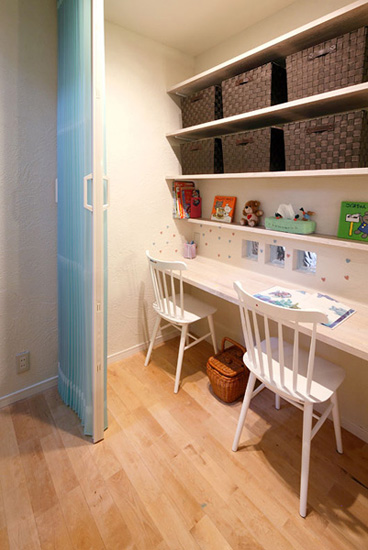 旧宅翻新 日本50平清新自然三口之家