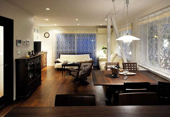 现代与古典并存 日本77平唯美公寓设计