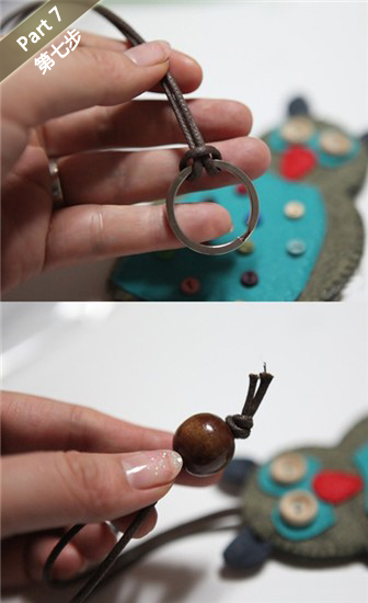 零基础布艺DIY工坊 教你做超萌猫头鹰钥匙包