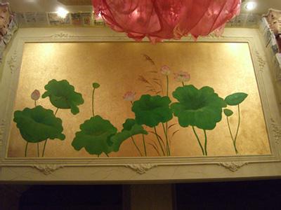 什么是金箔画？手绘金箔画制作步骤