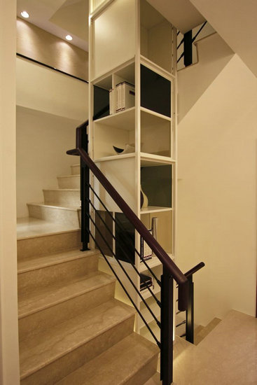 混搭风暖色空间 330平温馨别墅设计