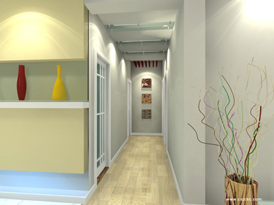 这一道入门的风景 精致玄关营造私密