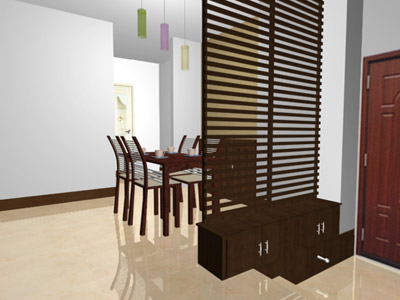 这一道入门的风景 精致玄关营造私密