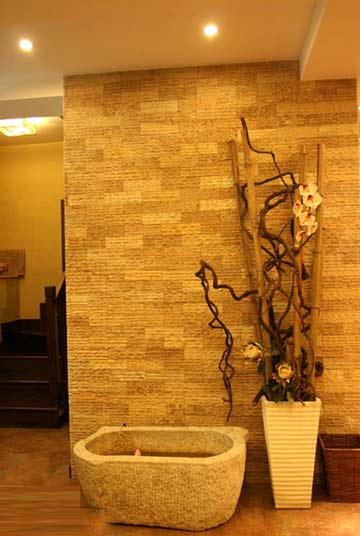 金色玄关装修效果图