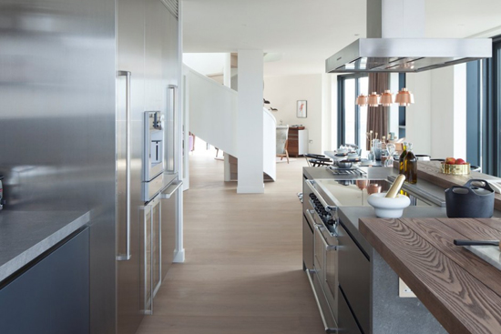 12图完美诠释创意大户型 伦敦简约时尚公寓设计