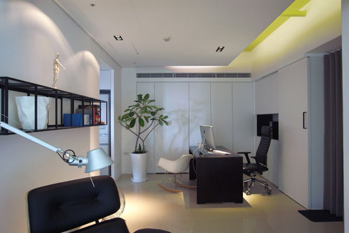 客厅动线规划 造就83平现代风公寓