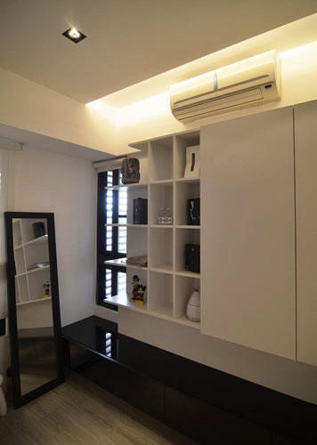 客厅动线规划 造就83平现代风公寓