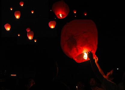 孔明灯怎么做 孔明灯图片欣赏