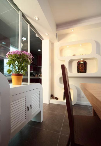 网友曝光简约的玫红色闺房 现代色彩让人倾心 网友曝光简约的玫红色闺房 现代色彩让人倾心