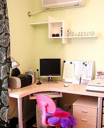 纯情与性感并存 都市单身白领女人的精致家(图)