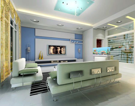 21张80后最喜欢的客厅效果图