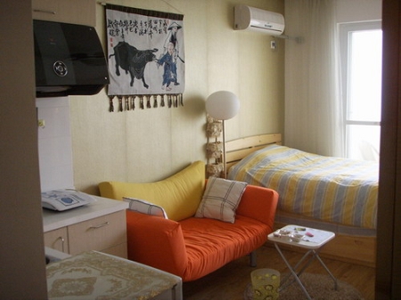 装修有亮点 28平米小家得挤成什么样