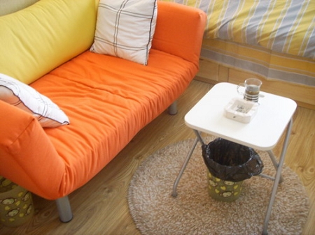 装修有亮点 28平米小家得挤成什么样