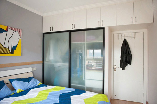 混搭柔色简单生活 65平米温馨小户型设计