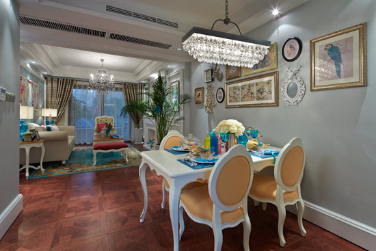 7万打造90平法式浪漫二居室