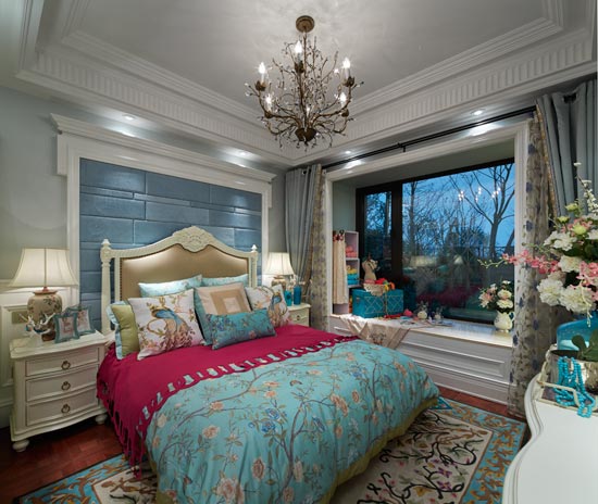 7万打造90平法式浪漫二居室