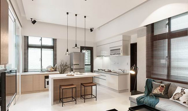 三米六挑高空间 23图诠释惬意单身居