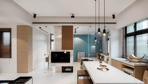 三米六挑高空间 23图诠释惬意单身居