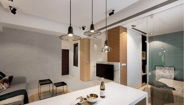 三米六挑高空间 23图诠释惬意单身居