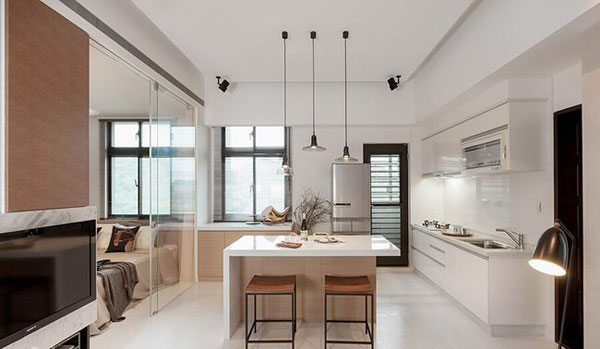 三米六挑高空间 23图诠释惬意单身居