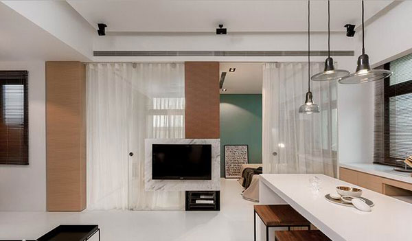 三米六挑高空间 23图诠释惬意单身居