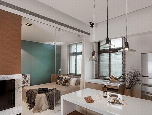 三米六挑高空间 23图诠释惬意单身居