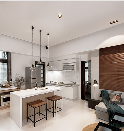 三米六挑高空间 23图诠释惬意单身居