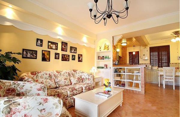 回归自然 95平浪漫田园婚房