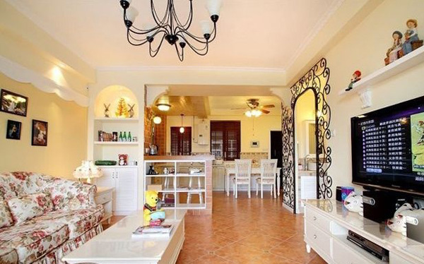 回归自然 95平浪漫田园婚房