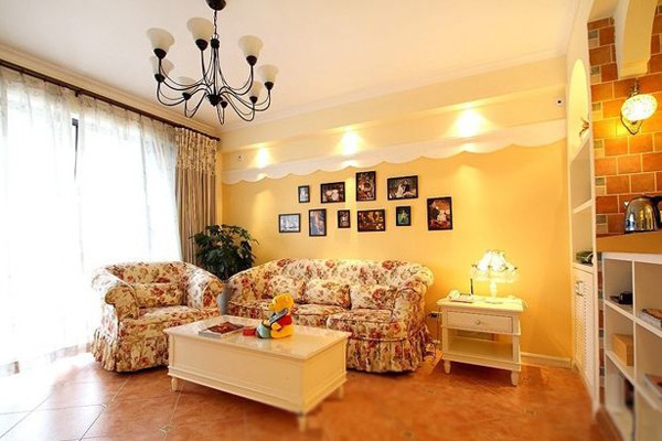 回归自然 95平浪漫田园婚房