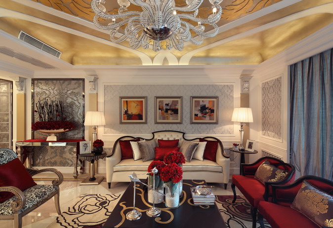 四居室奢华欧式低调生活 四居室奢华欧式低调生活