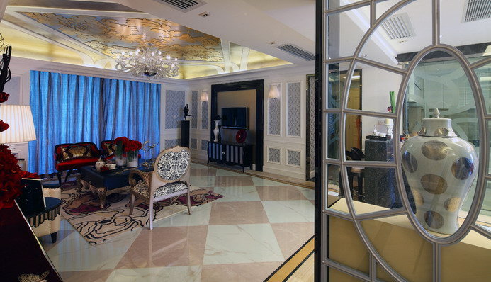 四居室奢华欧式低调生活 四居室奢华欧式低调生活