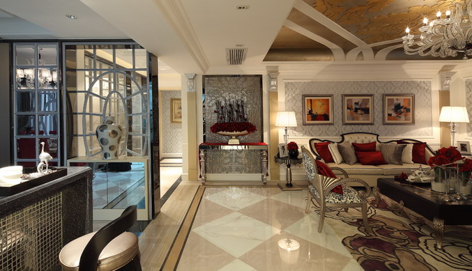 四居室奢华欧式低调生活 四居室奢华欧式低调生活